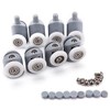 Shower Door Rollers, Lance Home Set Of 8 Single Shower