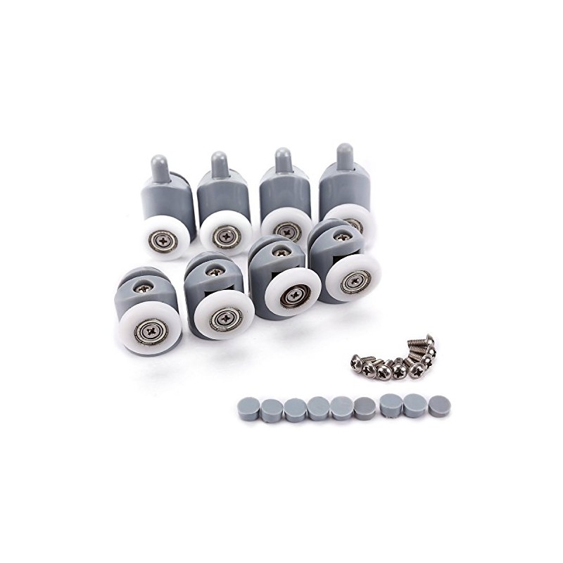 Shower Door Rollers, Lance Home Set Of 8 Single Shower