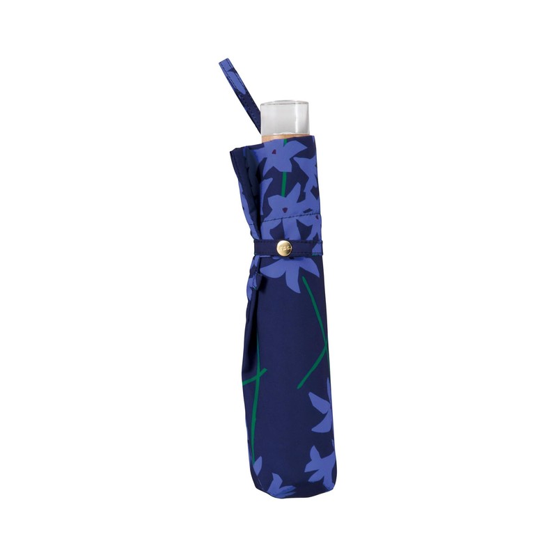 [2024] Wpc. 7803-014-002 Folding Umbrella, Hyacinth, Mini, Navy, Rain Umbrella,