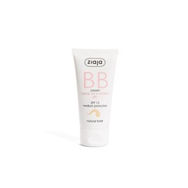 Ziaja Face Care BB Cream for Normal, Dry and Sensitive Skin, Natural Tone, SPF15