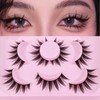 Cosplay Eyelashes Doll Anime Lashes Mink Japanese Spiky Manga Natural