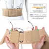 URSA Double Pouch Waist Strap - Ultra Slim, Breathable &