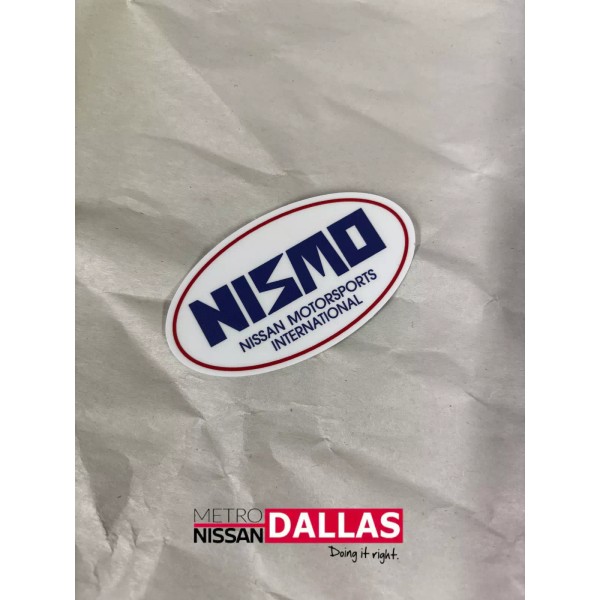Nismo Genuine Retro Nismo Die Cut Sticker