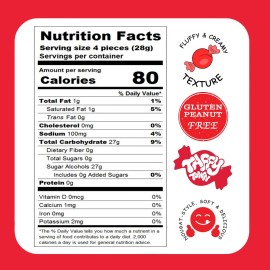Taffy Town 5 Pound Pack Assorted Sugar Candy Gluten Free Kosher No Nuts