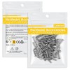Caianwin 100Pcs M4x20mm Hex Countersunk Bolts DIN7991 Machine Screws 304