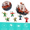 THE TWIDDLERS - Pretend Play Pirate Ship with Model Pirate