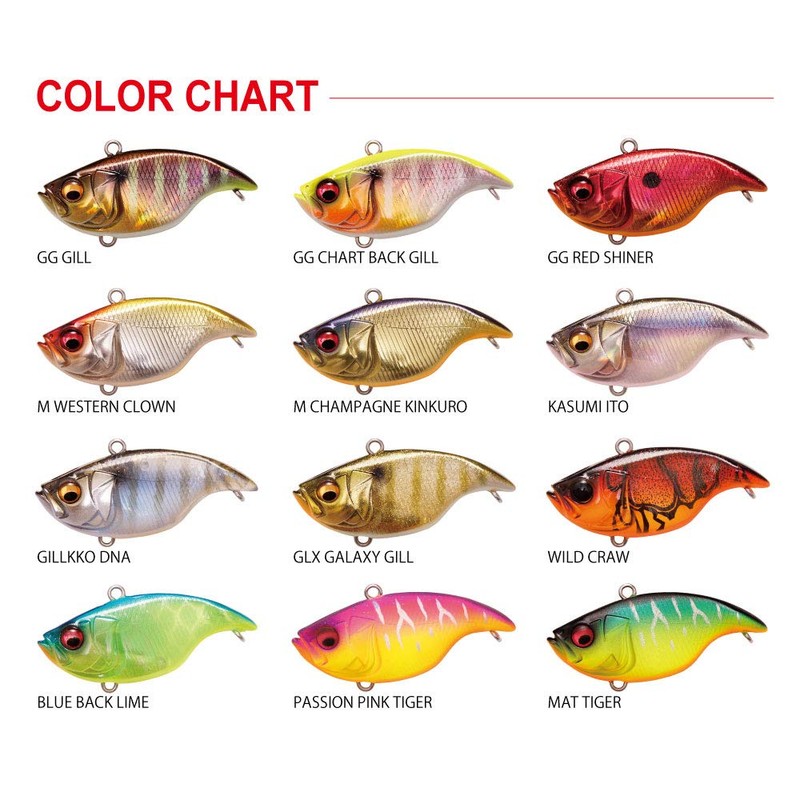 Megabass VIBRATION-X DYNA Lure (Vibration X Dyna) Blue Back Lime