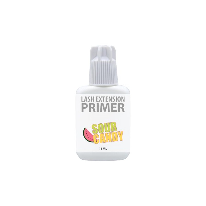 Lash Primer for Eyelash Extensions 15ml (Sour Candy) | Bonding