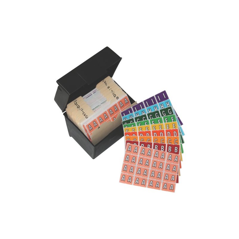 Pendaflex End Tab Alphabectic Labels, Starter Kit, Assorted, 5 Packs/Per