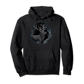Elk Animal Lover Wildlife Elks Pullover Hoodie