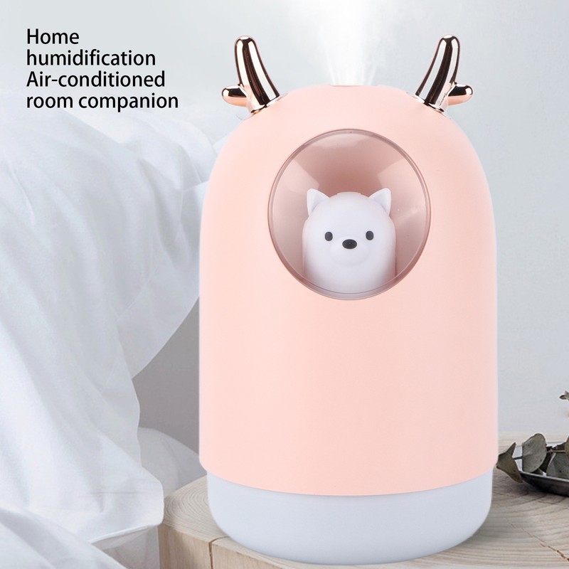 Humidifier USB Mini Home Bedroom Mute Small Desktop Cute Pet