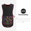 H HANSEL HOME Women's Sleeveless Tunic for Hygiene Apron Cleaning