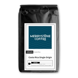 Merrystone Coffee Costa Rica Single Origin 12 Oz Espresso Grind