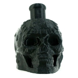 Aztec / Mayan Death Whistle Onyx Black Skull  *** MADE IN USA ***