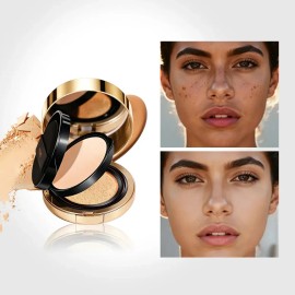 Sheshine Novohojo Cushion Bb 2en1 Polvo Compacto Spf35 W01 Ono De Piel Natural