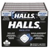 HALLS No Sugar Added Extra Strong, Cough Drops, Throat Lozenges,