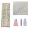 Miss Cherry Tips Soft Gel Completo Forma Coffin #10 Uñas