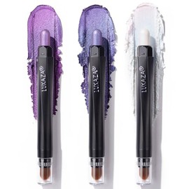 Set De 3 Sombras De Ojos En Barra, De Larga Duración, En Crema, Con Efecto Degradado.                                                                 