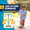 Outdoor Cruiser 3-Wheel Kids Scooter – With Lean-To-Steer technology, Wide