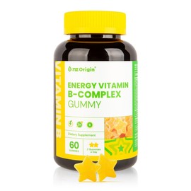 Ende Origin Energy Vitamin B Complex Gummy Green Grape Flavor, 60 Tablets, 1 Piece / 엔젯오리진 에너지 비타민B 콤플렉스 구미 청포도향, 60정, 1개