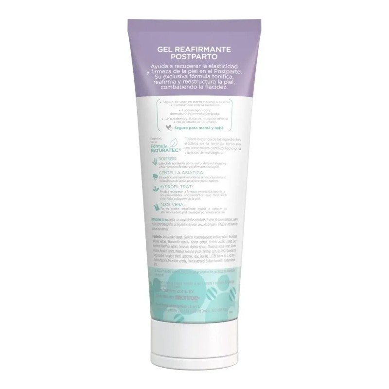 Gel Reafirmante Postparto Mom To Mom 230 Gr