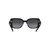 Coach HC8352 Sunglasses, Black/Grey Gradient, 54 mm