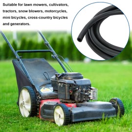 Tnisesm 3/8 Inch ID Fuel Line Hose 6 Feet + 20Pcs Hose Clamps for Kawasaki Kohler Briggs & Stratton Small Gas Diesel Powersports Engines and Generators