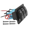 5Pin 3 Gang Rocker Switch Panel Led Light Bar Switch