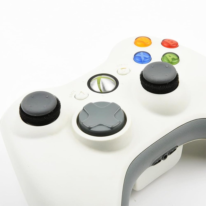 8 Pack Precision Aim Assist Rings,3 Resistance Levels Anti-Slip Thumbstick