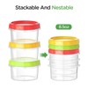 VINATO 18 Pieces Food Storage Containers with Lid, 250 ml