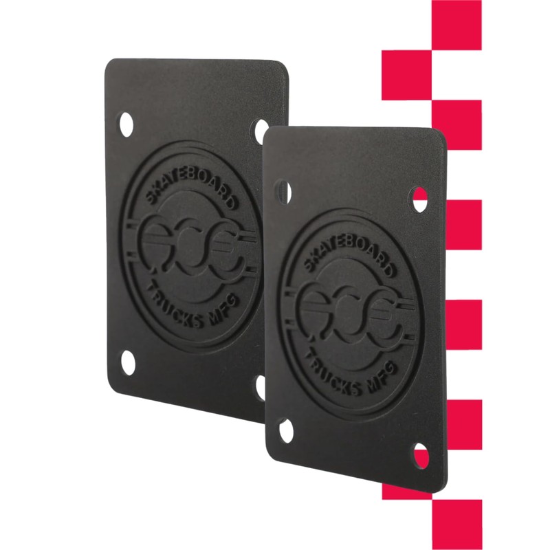 ACE Skateboard Riser/Shock Pads (Shock Pads, 1/16")