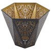 Lamp Shades Modern Scandinavian Style E27 E26 Wrought Iron Hexagonal