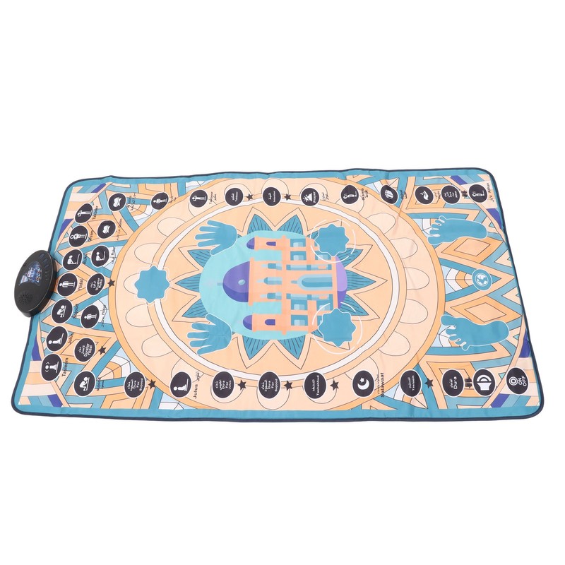 Electronic Muslim Prayer Mat 7 Languages Smart Touch Sensitive Educational