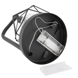 Iron Frame Dining Table Lamp Bedroom Retro Simple Romantic Night Light No Battery