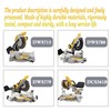 N600007 Miter Saw Wrench Miter Saw Blade Replacement Tool， For