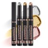 8PCS Eyeshadow Stick Set, Shimmer Cream Eyeshadow Pencil Crayon, Waterproof