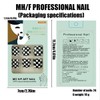 Cute Press on Toenails Short Square Fake Toenails Black and