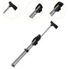 perfeclan Trekking Pole with Seat, Portable Stool, Practical Non-Slip Folding