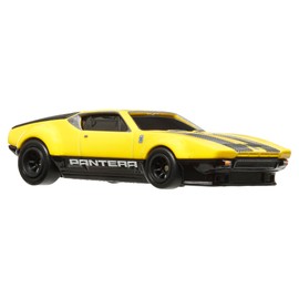 Hot Wheels HRT75 Boulevard De Tomaso Pantera Gruppo 4 Vehicle Toy Mini Car 3 Years Old Yellow