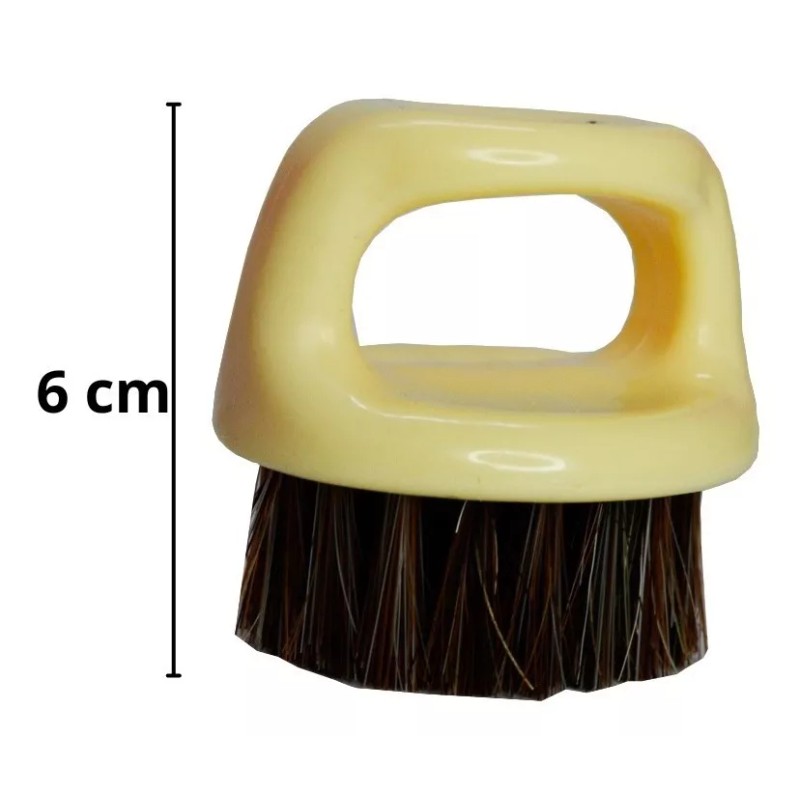 MC8 6 Cepillo De Barba Con Agarradera De Barberia Mc8