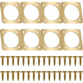 Metal Bird House Guard with Copper Portal for Eastern Bluebird Houses 1 1/2 Inch Opening (8 Pieces)