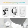 Julius Studio [2 Pack] Softbox Photography Lighting Kit, 85W LED