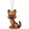 Precious Moments 226407 You’re Paw-Some German Shepherd Resin Ornament, Multi