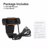 HD Webcam with Microphone, 1080P USB Camera for PC Desktop