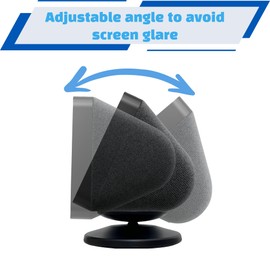 Sintron Soporte Ajustable de Pantalla inteligente para Shᴏw 5 y Shᴏw 8 (1.ª y 2.ª generación), Soporte Magnético Regulable, Rotación de 360 Grados, Función de inclinación y Base antideslizante (Negro)