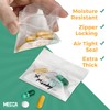 Pill Pouch Bags - (Pack of 100) 3" x 2.75"
