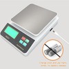 Stylish Waterproof Digital Kitchen Scale LCD Display High Precision Premium