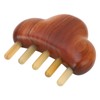 Rosewood Meridian Comb Wide Comb Teeth Reduce Stress Wooden Scalp