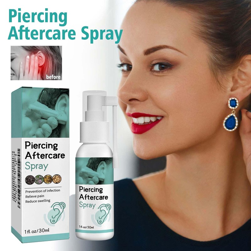 Gentle Sterile Saline for Ear – Soothing Aftercare Mist, Hypoallergenic