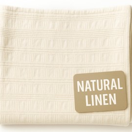 Linen Bath Sheet – 80×135 cm – 79% Natural Linen Blend – Naturally Textured – Everyday Use – (Lunaria)